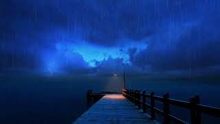 temporale in mezzo al mare rain sounds for sleeping  ASMR [upl. by Ellivnarg116]