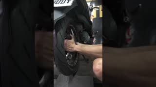 Pirelli Diablo Rosso Sports Tire on Yamaha Mio i 125Front 808014 amp Rear 908014 [upl. by Schwerin140]