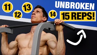 How to Do 15 PULLUPS OR MORE in a Row GUARANTEED [upl. by Leinnad]