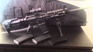 AR15 Upgrades and accessories Dpms AR15 223 amp [upl. by Natiha591]