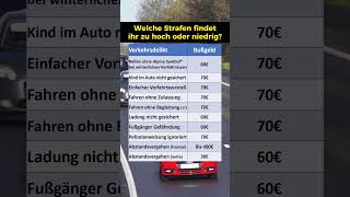 Bußgeldkatalog für Autofahrer 2024 [upl. by Roseline]