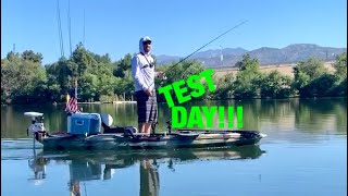 TEST DAY Testing new wireless trolling motor [upl. by Taggart]