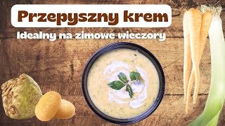 Krem z białych warzyw który rozgrzewa duszę 🍲 Przepis idealny na chłodne dni [upl. by Anilehs]