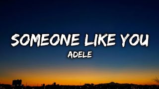 Adele  Someone Like You Lyrics [upl. by Orenid18]