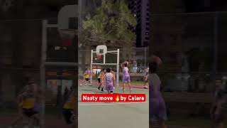 Nasty move 🔥 by Calara basketballl shortvideo shortsvideo shorts short trending viralvideo [upl. by Nosaes]