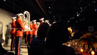 Gerry Byrne Harvey Keitel USMC Ball 2013  HQMC Drum amp Bugle Corps [upl. by Niall]