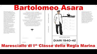 Bartolomeo Asara Maresciallo di I Classe della Regia Marina [upl. by Beach]