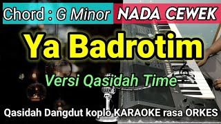 YA BADROTIM  Ai Khodijah  Dangdut Koplo KARAOKE rasa ORKES ADEM [upl. by Jeannie]