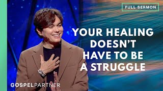 How To Receive Divine Health Full Sermon  Joseph Prince  Gospel Partner Episode [upl. by Jempty908]