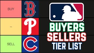 Ranking Every MLB Team As Buyers Or Sellers At The Trade Deadline 2024 Tier List [upl. by Bauske]