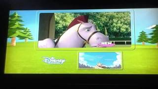 Disney junior split screen credits sofia the first the mystic isles the mare of the mist promo [upl. by Ettenay]