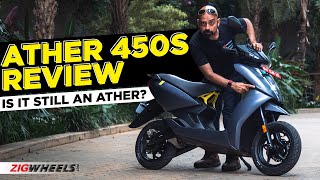 Ather 450S First Ride Review  More Affordable But Slightly Less Performance amp Range  ZigWheels [upl. by Liagibba442]