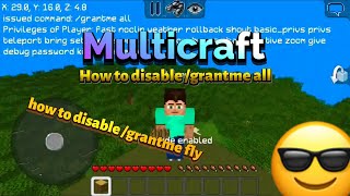 How to disable multicraft commands disable privileges multicraft [upl. by Lipps]