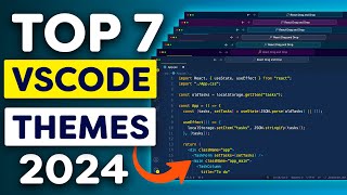 BEST VSCode Themes for Developers 2024  7 VS Code Themes [upl. by Tavi]