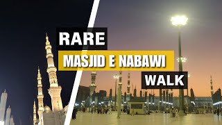 Walking Through Masjid E Nabawi  Courtyard  Green Dome  HD [upl. by Lester158]