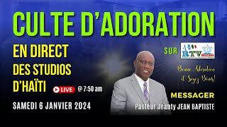 Culte dAdoration en direct des studios du MEODH en Haïti 060124 [upl. by Uase]