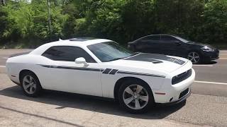 2016 Dodge Challenger V6 w Straight Pipes [upl. by Pape]