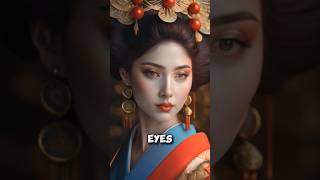 geishaThe charming gray eyes in the secret world of geisha girls in Japan geisha shorts history [upl. by Mott]