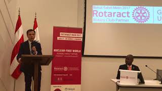 Rotaract MUN 2017 Beirut LEbanon  DavidJan Bosschaert Opening Ceremony Speech [upl. by Lauryn]