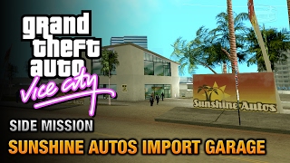 GTA Vice City  Sunshine Autos Import Garage Grand Theft Auto Trophy [upl. by Felice]