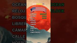 Pon a prueba tu vocabulario en ingles inglés english cursodeingles inglesonline quiz facts [upl. by Murrell]