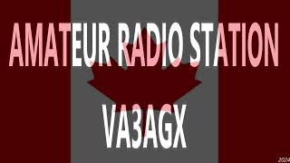 AMATEUR RADIO STATION VA3AGX [upl. by Gautea]