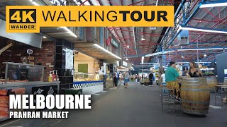 Prahran Market Walking Tour in Melbourne Australia 4K 60fps [upl. by Audrit]