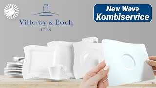 Villeroy amp Boch New Wave Kombiservice 🌊  Hertie [upl. by Breena]