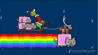 How The Grinch Stole Nyan Cat  Epic HD Merry PopTart Dr Seuss Christmas Original [upl. by Labanna571]