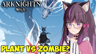 PLANT VS ZOMBIE VERSI ANIME  ARKNIGHTS  TOP UP DITUSI vtuberindonesia [upl. by Jacobah352]