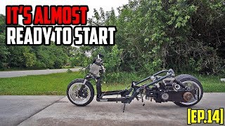 TRS SLAMMED FRONT END INSTALL  Honda Ruckus Build EP14 [upl. by Allerie]