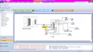 hydrocracking simulation Hysys V88 [upl. by Ferullo]