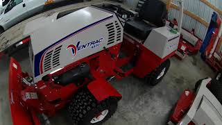 Ventrac 4500Y Kubota Diesel 24 Degree Cold Start [upl. by Sheley]