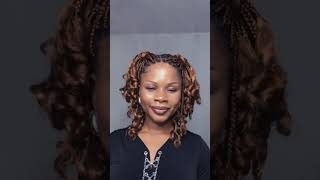 Simple Braid Styles for black girls hairstyles braids thatgirl [upl. by Anilorac]