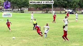 2ND HALF  Mohlabile United v Ditlou  ABC Motsepe  Limpopo [upl. by Oel]