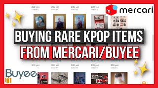 ✨❤️How To Buy Rare Kpop Items From Mercari Japan [upl. by Adehsor]