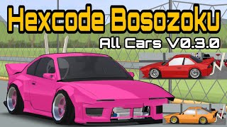 Fr Legends Hex CodeHex Bosozoku All Cars V03 [upl. by Jephum947]