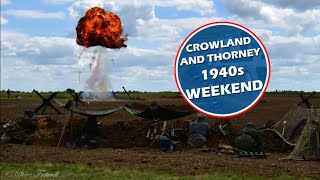 Crowland and Thorney 1940s weekend 2024 Saturday battle epic d’day reenactment battle [upl. by Vergil]