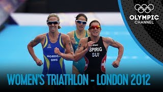 Triathlon  Women  London 2012 Olympic Games [upl. by Sabsay]