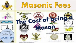 Masonic  Fees of a Mason  Orders and Clubs within Masonry  Cost associated with them [upl. by Raji]