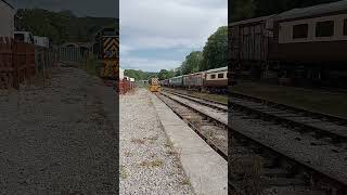 PRESERVED CLASS 14D9504 AT WIRKSWORTH27 7 24NEIL HAYTON RAILWAY MEMORIES railway train trains [upl. by Arykahs]