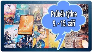 Průběh týdne 💌🩵  9  15 9 2024  tarot výklad karet tarot karty laska vykladkaret [upl. by Anigal]