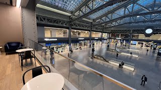 Tour Amtrak’s Fabulous Moynihan Train Hall and their Metropolitan Lounge at New York City [upl. by Ferrell461]