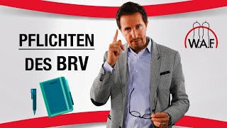 Betriebsrat Pflichten  Welche Pflichten hat der Betriebsratsvorsitzende  Betriebsrat Video [upl. by Thorsten734]