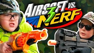 Airsoft vs Nerf 3 [upl. by Nobell]