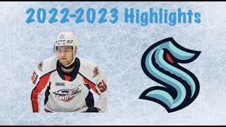 NHL Prospects  Shane Wright  2223 Highlights [upl. by Adyl]