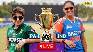 IND Vs PAK Live India Women Vs Pakistan Women Live Match Scorecard I Womens Asia Cup [upl. by Dub]