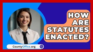 How Are Statutes Enacted  CountyOfficeorg [upl. by Gensler920]