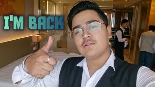 Industrial Training ka Full Vlog Aagya  Mini Bar service  Im Back With Vlog [upl. by Boiney464]