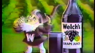 Welches Grape Juice The Welchkins commercial 1981 [upl. by Emlyn963]